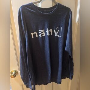 Native Navy Long Sleeve Tee